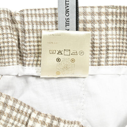 BERWICH MORELLO ELAX リネン100% ノータックスラックス｜422170 - 48｜GUARDAROBA MILANO OFFICIAL STORE