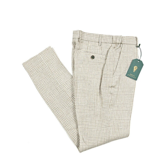 BERWICH MORELLO ELAX リネン100% ノータックスラックス｜422170 - 48｜GUARDAROBA MILANO OFFICIAL STORE