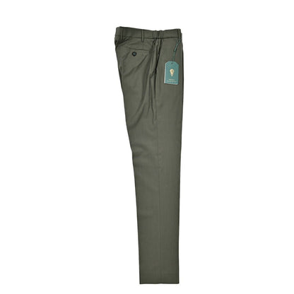 BERWICH "MORELLO ELAX" ストレッチウール ノータックスリムスラックス｜424445 - 46｜GUARDAROBA MILANO OFFICIAL STORE
