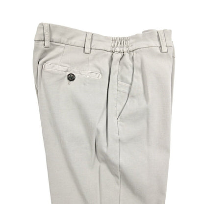 BERWICH "MORELLO ELAX" ビスコース混コットン ノータックパンツ｜433911-46｜GUARDAROBA MILANO OFFICIAL STORE