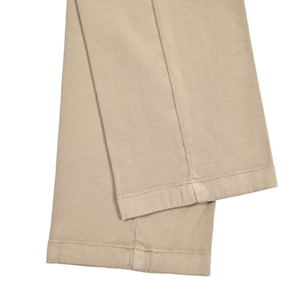 BERWICH "MORELLO ELAX" ビスコース混コットン ノータックパンツ｜434010-46｜GUARDAROBA MILANO OFFICIAL STORE