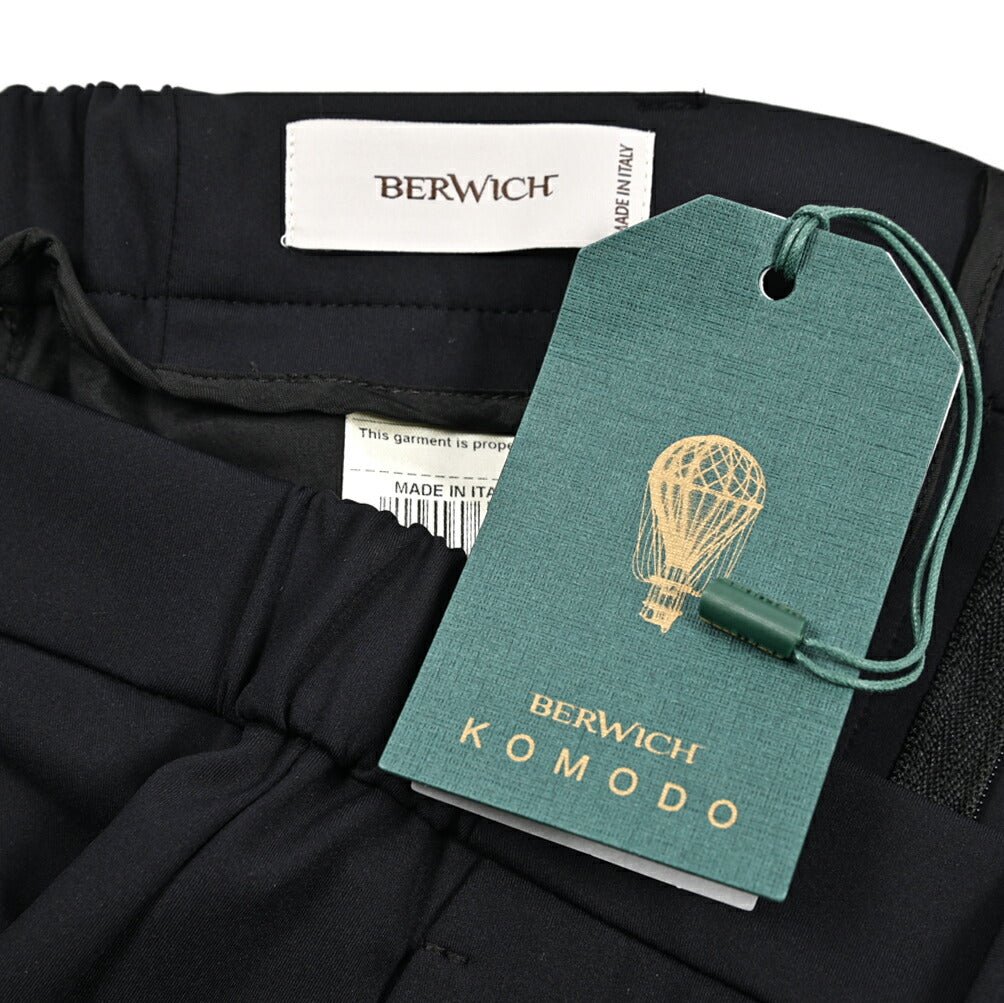 BERWICH "MORELLO ELAX" ストレッチナイロン イージーパンツ｜434059-50｜GUARDAROBA MILANO OFFICIAL STORE