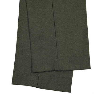 BERWICH “MORELLO ELAX” ストレッチウール ノータックスラックス カーキグリーン(dk green) 50 | GUARDAROBA MILANO OFFICIAL STORE