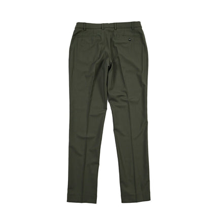 BERWICH “MORELLO ELAX” ストレッチウール ノータックスラックス カーキグリーン(dk green) 50 | GUARDAROBA MILANO OFFICIAL STORE