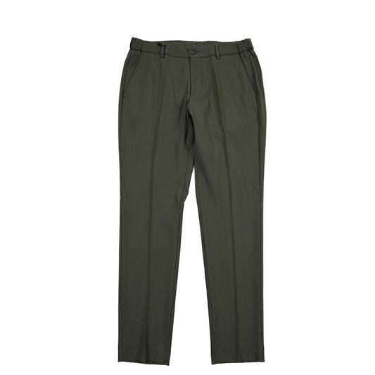 BERWICH “MORELLO ELAX” ストレッチウール ノータックスラックス カーキグリーン(dk green) 50 | GUARDAROBA MILANO OFFICIAL STORE