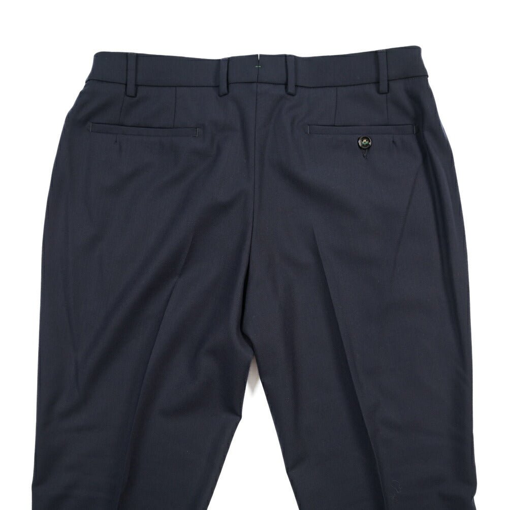 BERWICH “MORELLO ELAX” 高機能ストレッチウール ノータックスラックス ネイビー(navy) 50 | GUARDAROBA MILANO OFFICIAL STORE