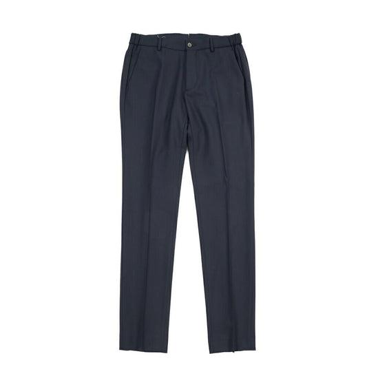 BERWICH “MORELLO ELAX” 高機能ストレッチウール ノータックスラックス ネイビー(navy) 48 | GUARDAROBA MILANO OFFICIAL STORE