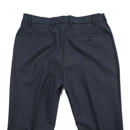 BERWICH “MORELLO ELAX” 高機能ストレッチウール ノータックスラックス ネイビー(navy) 48 | GUARDAROBA MILANO OFFICIAL STORE