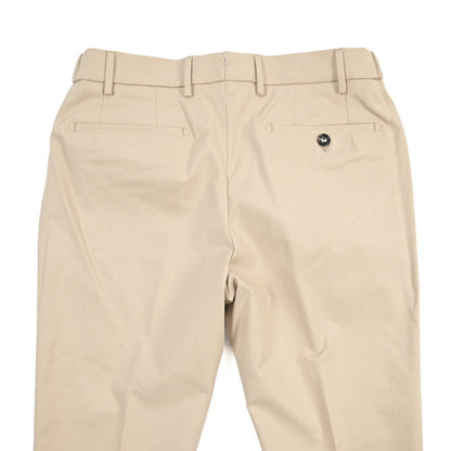 BERWICH “MORELLO ELAX” ストレッチコットン ノータックパンツ ベージュ(sand) 46 | GUARDAROBA MILANO OFFICIAL STORE