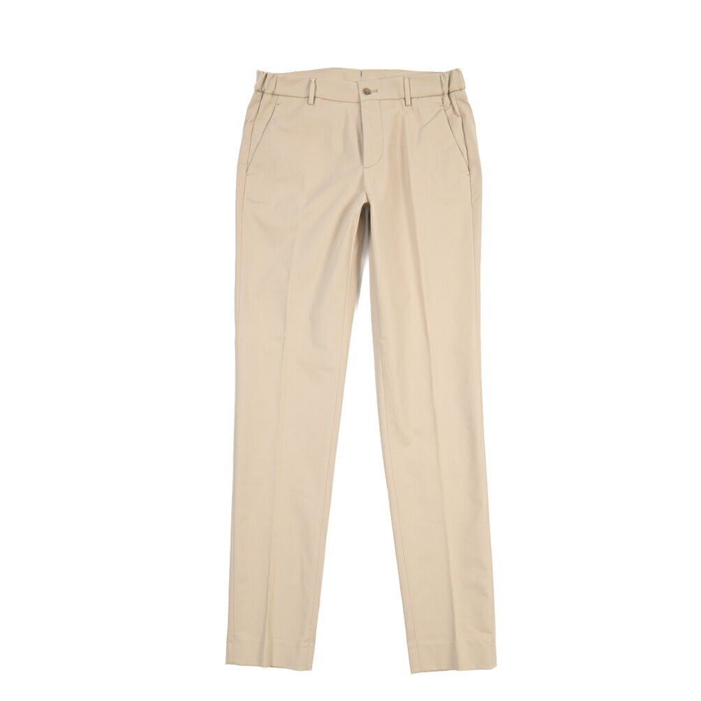 BERWICH “MORELLO ELAX” ストレッチコットン ノータックパンツ ベージュ(sand) 46 | GUARDAROBA MILANO OFFICIAL STORE