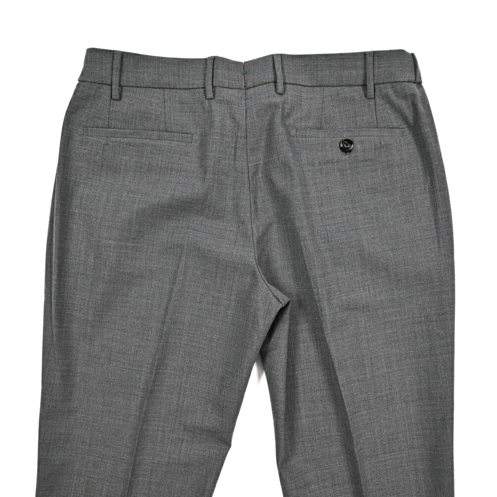 BERWICH “MORELLO ELAX” 高機能ストレッチウール ノータックスラックス グレー(grey) 50 | GUARDAROBA MILANO OFFICIAL STORE