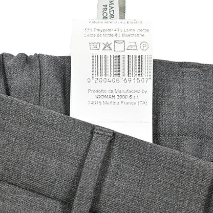BERWICH “MORELLO ELAX” 高機能ストレッチウール ノータックスラックス グレー(grey) 50 | GUARDAROBA MILANO OFFICIAL STORE