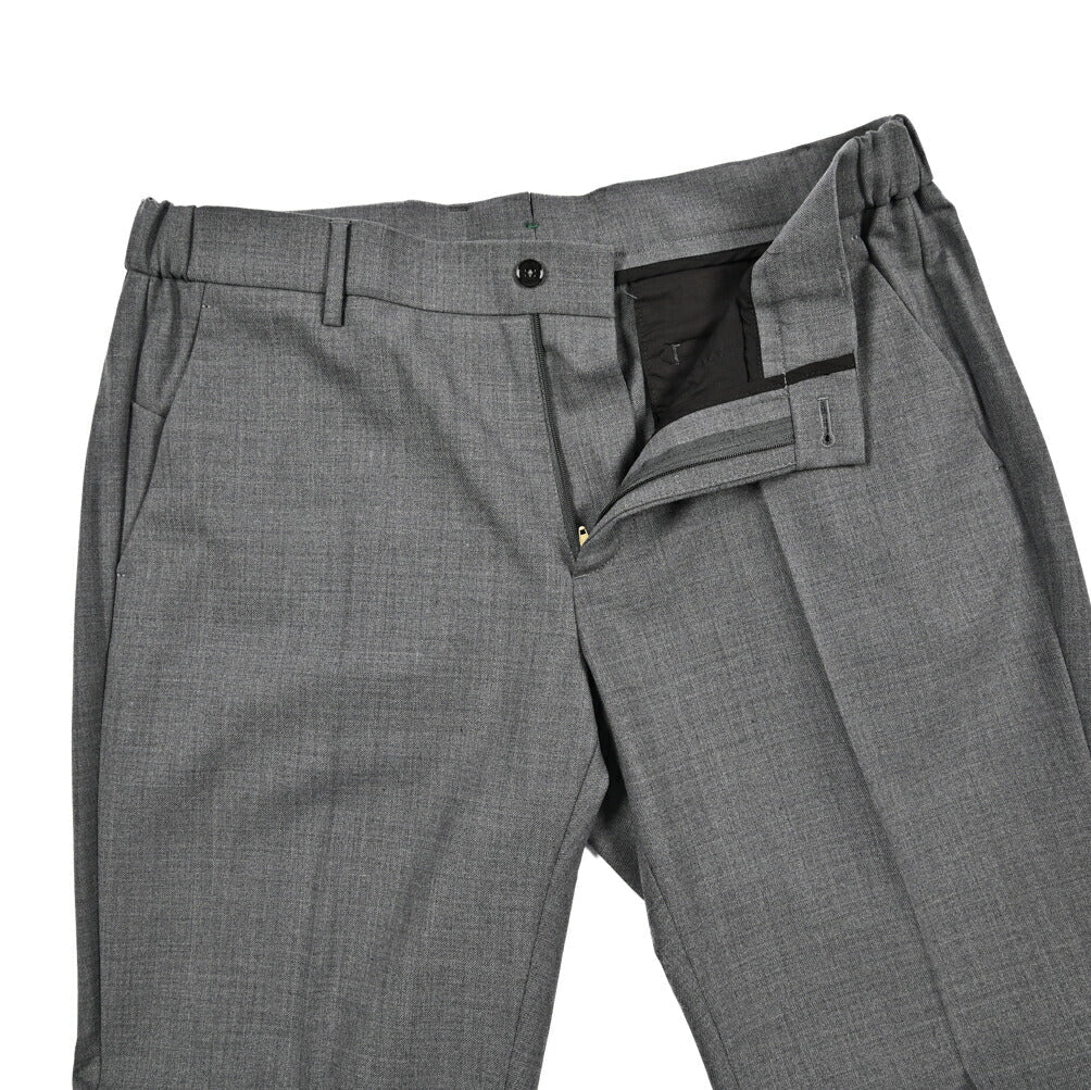 BERWICH “MORELLO ELAX” 高機能ストレッチウール ノータックスラックス グレー(grey) 50 | GUARDAROBA MILANO OFFICIAL STORE