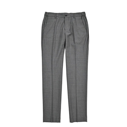 BERWICH “MORELLO ELAX” 高機能ストレッチウール ノータックスラックス グレー(grey) 50 | GUARDAROBA MILANO OFFICIAL STORE