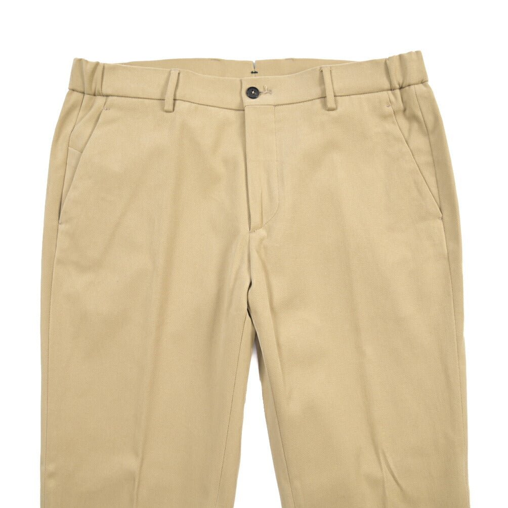 BERWICH “MORELLO ELAX” ストレッチコットン ノータックチノパンツ ベージュ(beige) 48 | GUARDAROBA MILANO OFFICIAL STORE
