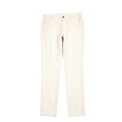 BERWICH "MORELLO ELAX - GD" ビスコース混コットン ノータックイージーパンツ｜433625-46｜GUARDAROBA MILANO OFFICIAL STORE