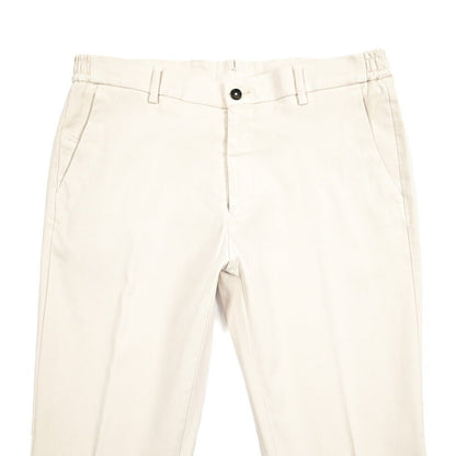 BERWICH "MORELLO ELAX - GD" ビスコース混コットン ノータックイージーパンツ｜433625-46｜GUARDAROBA MILANO OFFICIAL STORE