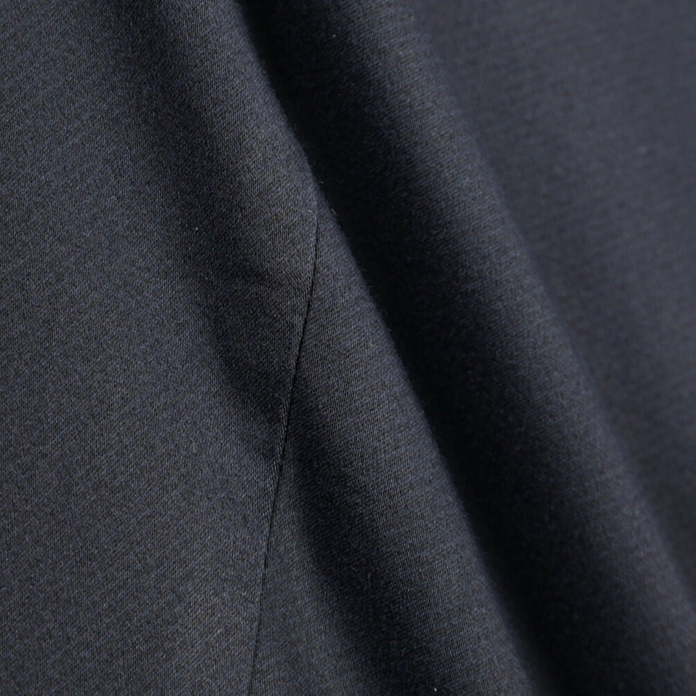 BERWICH “MORELLO ELAX-GD” ストレッチコットン ノータックチノパンツ ネイビー(navy665) 46 | GUARDAROBA MILANO OFFICIAL STORE
