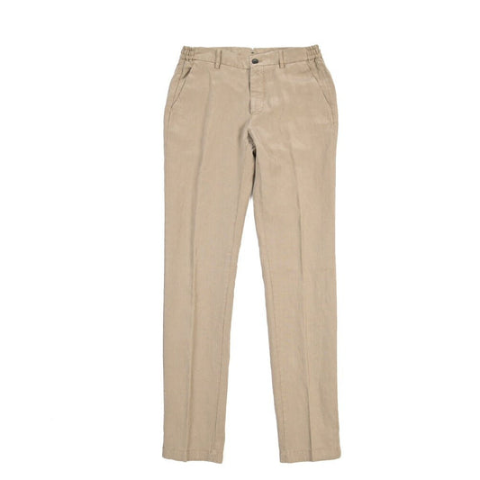 BERWICH “MORELLO ELAX-GD” リヨセル混リネン ノータックスラックス ブラウン(noce724) 46 | GUARDAROBA MILANO OFFICIAL STORE