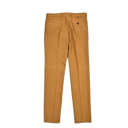 BERWICH "MORELLO - GD" リヨセル混コットンチノ ノータックパンツ ブラウン(biscotto887) 46 | GUARDAROBA MILANO OFFICIAL STORE