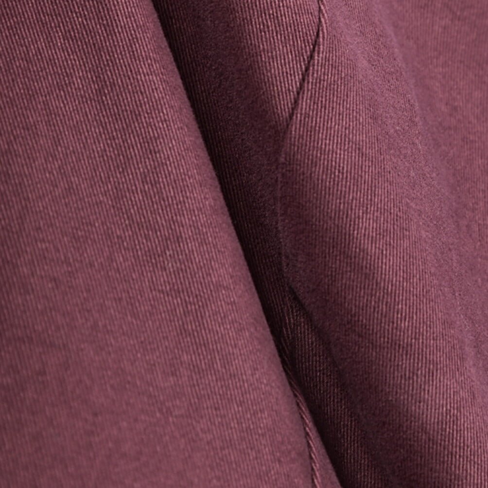 BERWICH "MORELLO - GD" ストレッチコットンチノ ノータックパンツ ワインレッド(cabernet130) 44 | GUARDAROBA MILANO OFFICIAL STORE