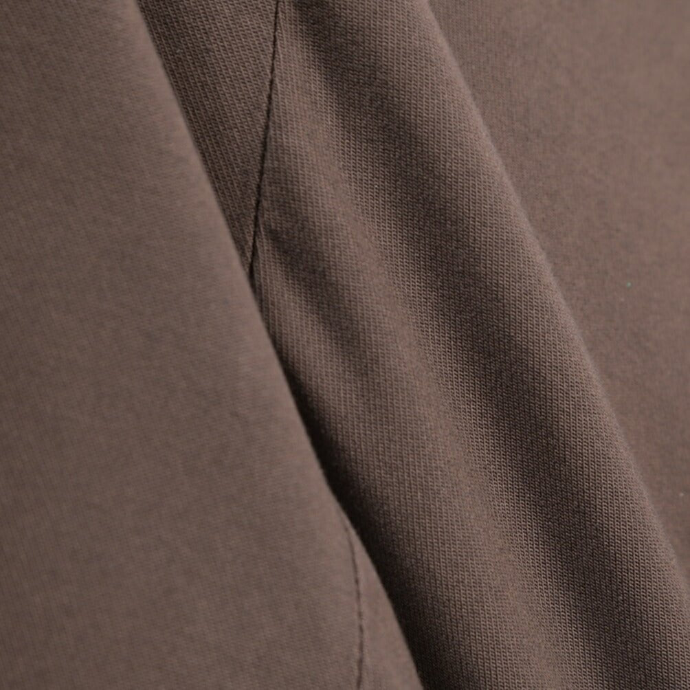 BERWICH “MORELLO - GD” ビスコース混 ノータックストレッチパンツ ブラウン(moro1432) 48 | GUARDAROBA MILANO OFFICIAL STORE