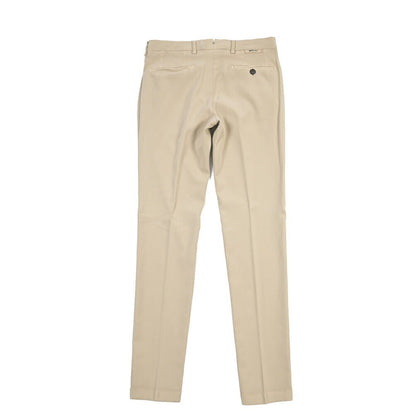 BERWICH “MORELLO - GD” ビスコース混コットン ノータックチノパンツ ベージュ(beige208) 46 | GUARDAROBA MILANO OFFICIAL STORE