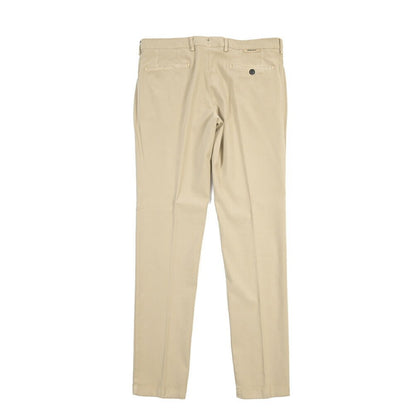 BERWICH “MORELLO - GD” ビスコース混コットン ノータックチノパンツ ベージュ(beige208) 46 | GUARDAROBA MILANO OFFICIAL STORE