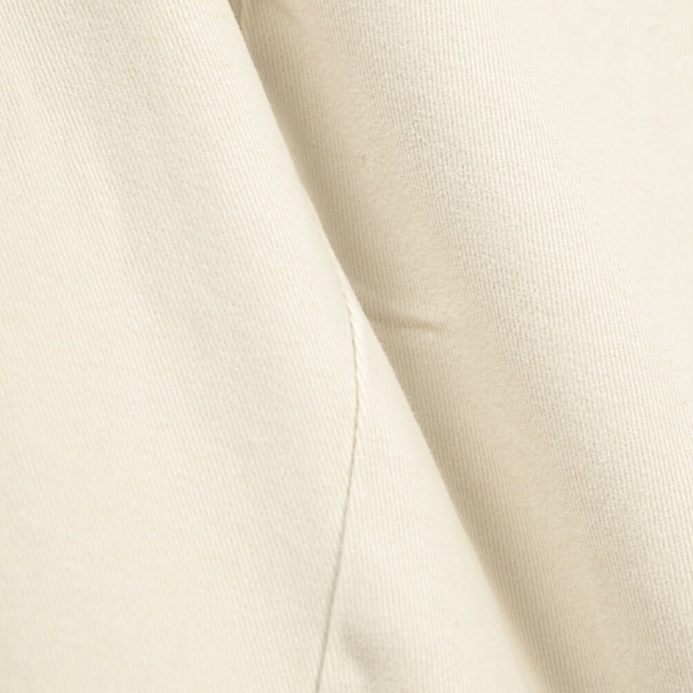 BERWICH “MORELLO-GD” ストレッチコットン ノータックチノパンツ オフホワイト(latte802) 52 | GUARDAROBA MILANO OFFICIAL STORE