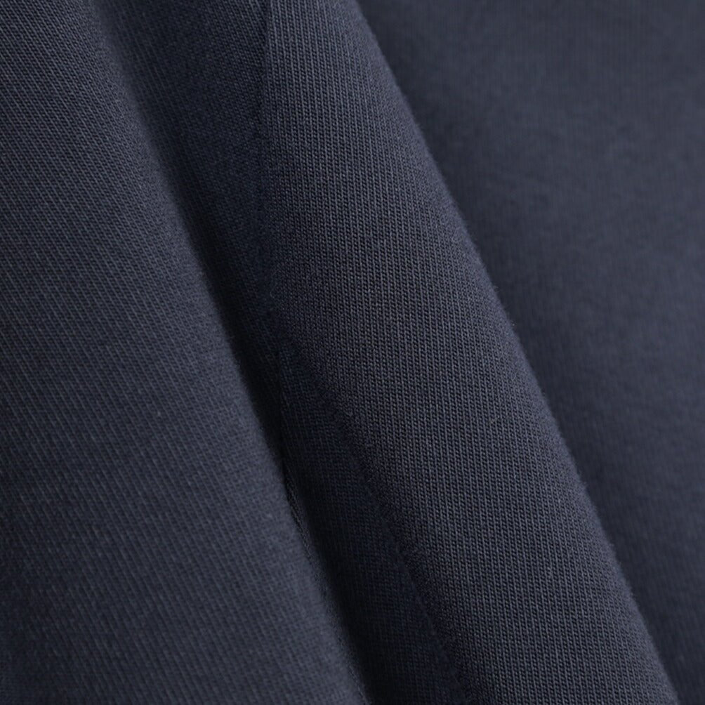 BERWICH “MORELLO-GD” ビスコース混コットン ノータックチノパンツ ネイビー(navy665) 44 | GUARDAROBA MILANO OFFICIAL STORE