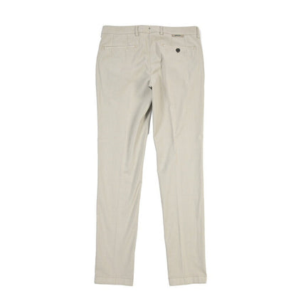 BERWICH “MORELLO-GD” ストレッチコットン ノータックチノパンツ ライトグレー(lt fango122) 46 | GUARDAROBA MILANO OFFICIAL STORE
