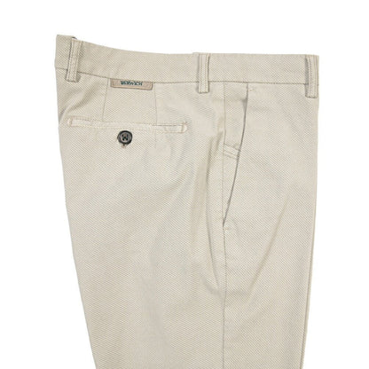 BERWICH “MORELLO-GD” ストレッチコットン ノータックチノパンツ ライトグレー(lt fango122) 46 | GUARDAROBA MILANO OFFICIAL STORE