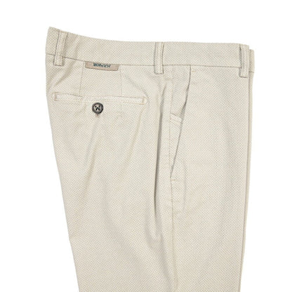 BERWICH “MORELLO-GD” ストレッチコットン ノータックチノパンツ ライトベージュ(lt fango122) 46 | GUARDAROBA MILANO OFFICIAL STORE