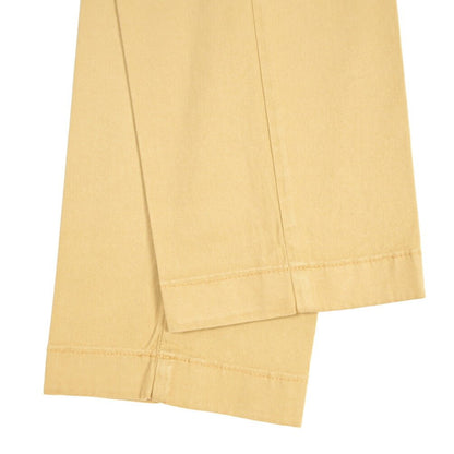 BERWICH “MORELLO-GD” ストレッチコットン ノータックチノパンツ ベージュ(deserto265) 46 | GUARDAROBA MILANO OFFICIAL STORE