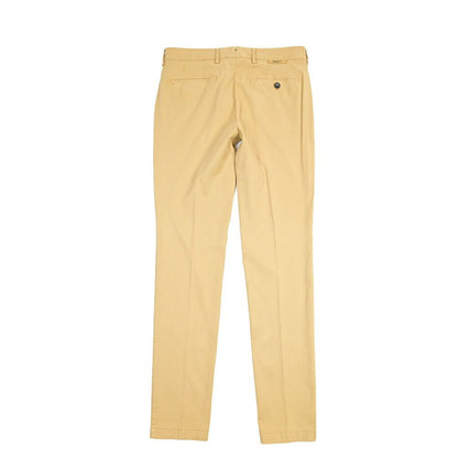BERWICH “MORELLO-GD” ストレッチコットン ノータックチノパンツ ベージュ(deserto265) 46 | GUARDAROBA MILANO OFFICIAL STORE