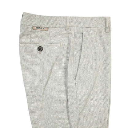 BERWICH “MORELLO-GD” リヨセル混コットン ノータックパンツ グレー(lt fango122) 46 | GUARDAROBA MILANO OFFICIAL STORE
