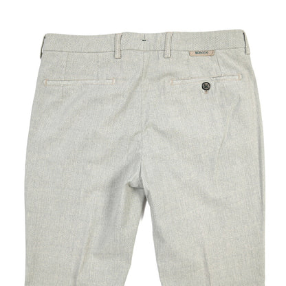 BERWICH “MORELLO-GD” リヨセル混コットン ノータックパンツ グレー(lt fango122) 46 | GUARDAROBA MILANO OFFICIAL STORE