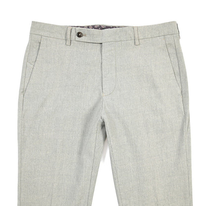 BERWICH “MORELLO-GD” リヨセル混コットン ノータックパンツ グレー(lt fango122) 46 | GUARDAROBA MILANO OFFICIAL STORE