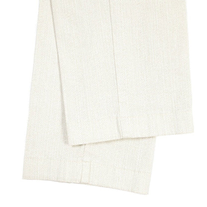 BERWICH “MORELLO-GD” リヨセル混コットン ノータックパンツ オフホワイト(latte802) 48 | GUARDAROBA MILANO OFFICIAL STORE