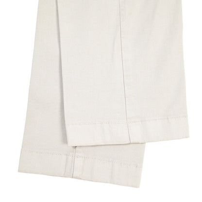 BERWICH “MORELLO-GD” リヨセル混コットン ノータックパンツ ライトグレー(pomice008) 46 | GUARDAROBA MILANO OFFICIAL STORE