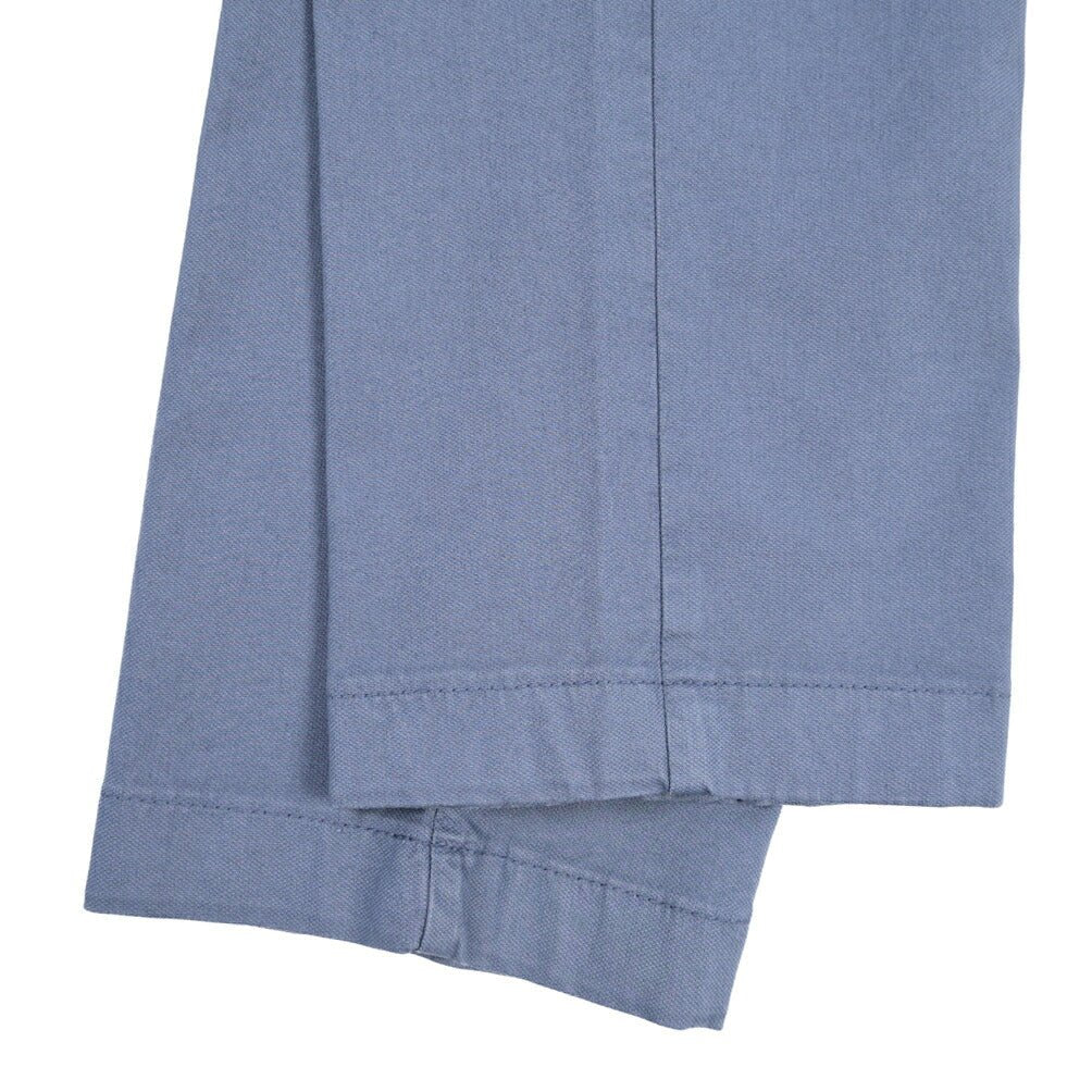BERWICH “MORELLO-GD” リヨセル混コットン ノータックパンツ ブルーグレー(indigo309) 52 | GUARDAROBA MILANO OFFICIAL STORE