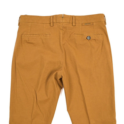 BERWICH “MORELLO-GD” リヨセル混コットン ストレッチパンツ ブラウン(biscotto887) 48 | GUARDAROBA MILANO OFFICIAL STORE