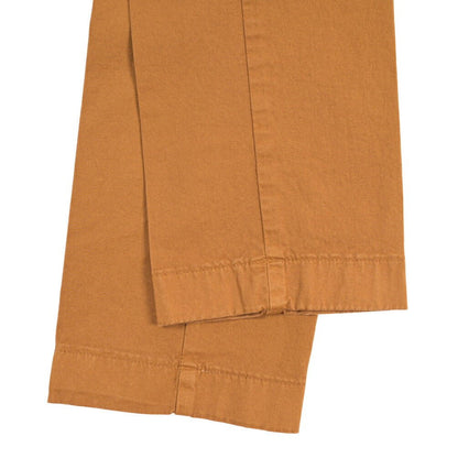 BERWICH “MORELLO-GD” ストレッチコットン ノータックチノパンツ ブラウン(biscotto887) 46 | GUARDAROBA MILANO OFFICIAL STORE