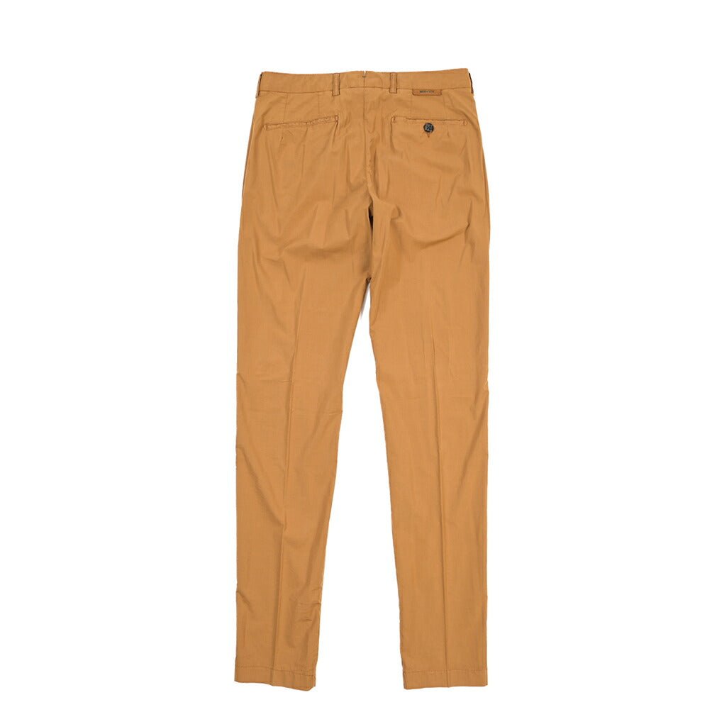 BERWICH “MORELLO-GD” リヨセル混コットン ストレッチパンツ ブラウン(biscotto887) 46 | GUARDAROBA MILANO OFFICIAL STORE