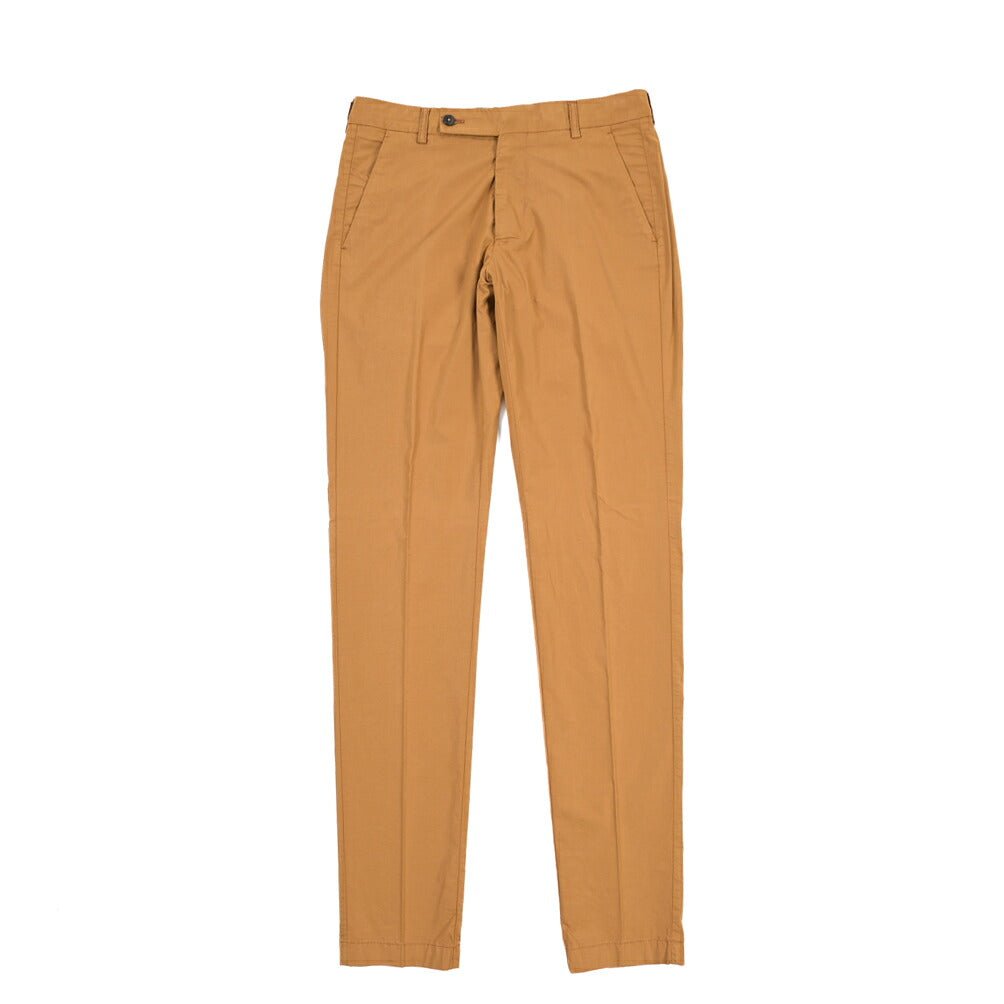 BERWICH “MORELLO-GD” リヨセル混コットン ストレッチパンツ ブラウン(biscotto887) 46 | GUARDAROBA MILANO OFFICIAL STORE
