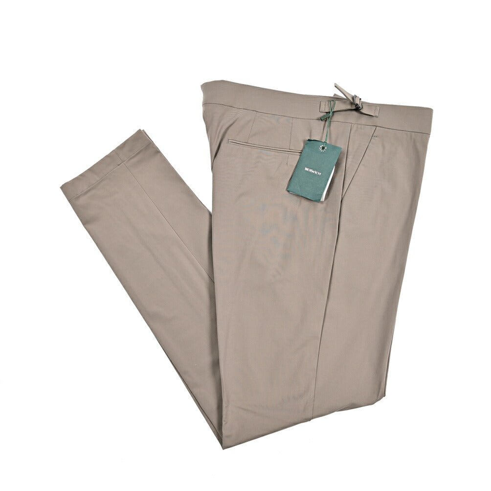BERWICH "MORELLO M1" ストレッチナイロン ノータックパンツ｜434057｜GUARDAROBA MILANO OFFICIAL STORE