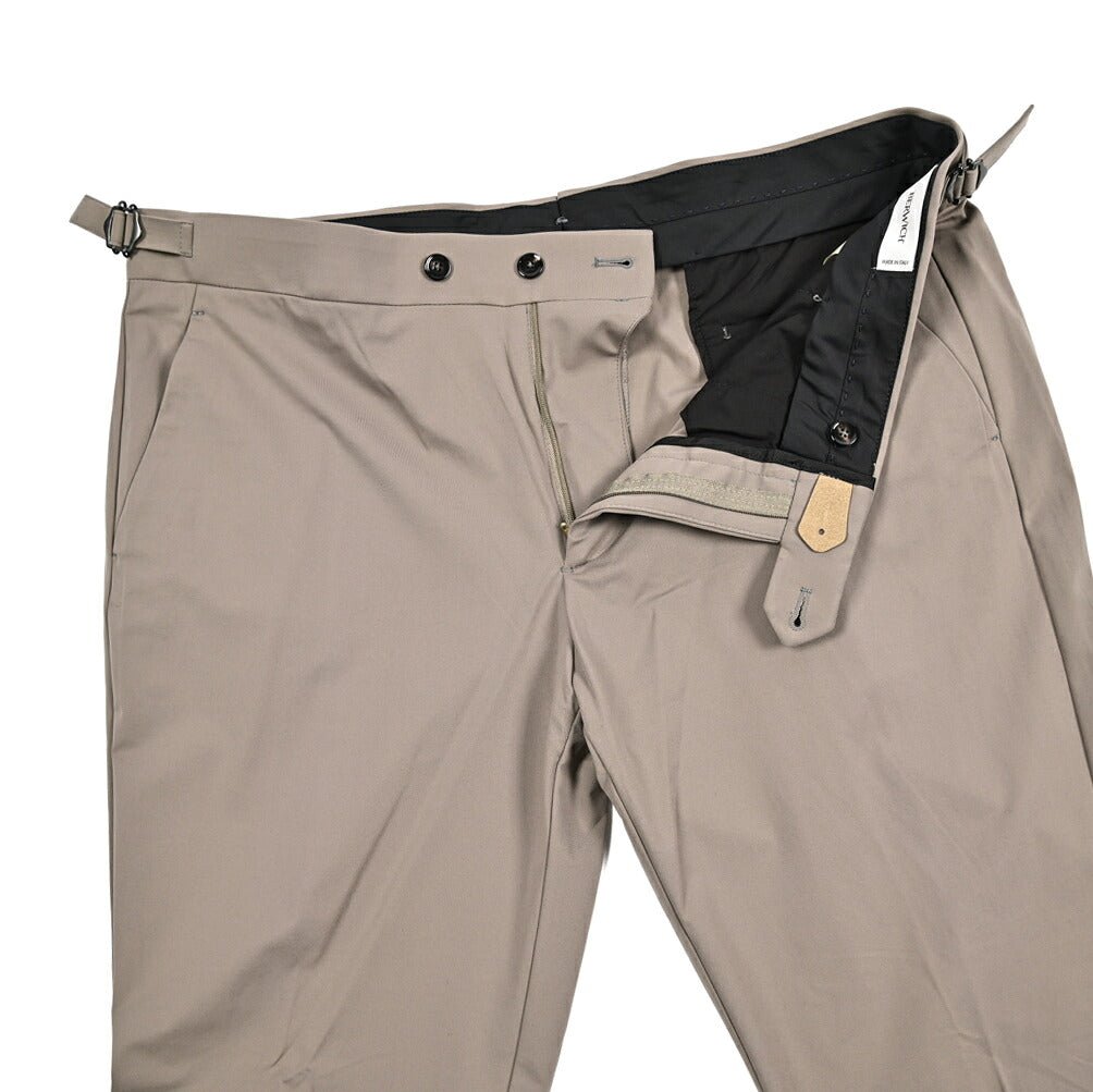 BERWICH "MORELLO M1" ストレッチナイロン ノータックパンツ｜434057｜GUARDAROBA MILANO OFFICIAL STORE