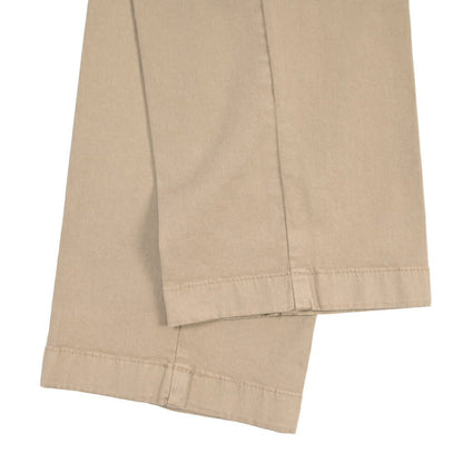 BERWICH “MORELLO1P-GD” リヨセル混コットン ワンタックチノパンツ グレージュ(noce724) 50 | GUARDAROBA MILANO OFFICIAL STORE