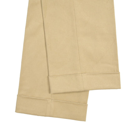 BERWICH “NEGRONI” ストレッチコットン ツータックパンツ ベージュ(beige) 48 | GUARDAROBA MILANO OFFICIAL STORE