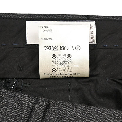 BERWICH “NEGRONI LUX” ウール100% ツータックスラックス グレー(dk grey) 46 | GUARDAROBA MILANO OFFICIAL STORE